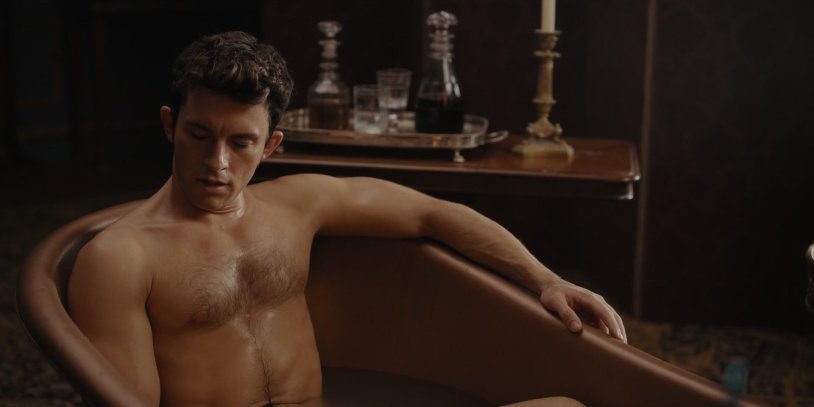 Jonathan Bailey Bridgerton bath