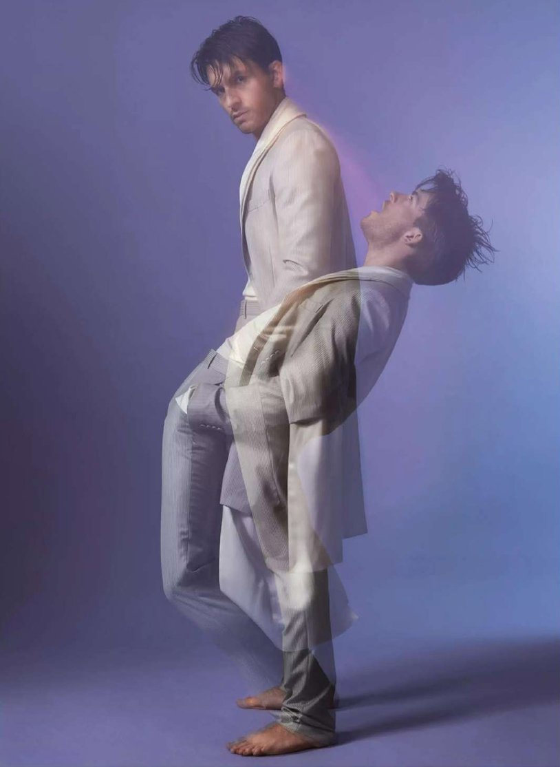 Jonathan Bailey at the Ami Paris Show