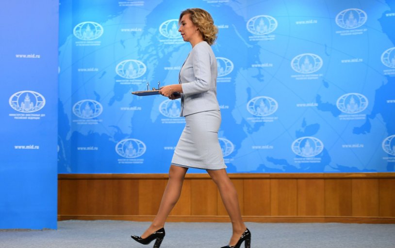 Maria Zakharova in full growth