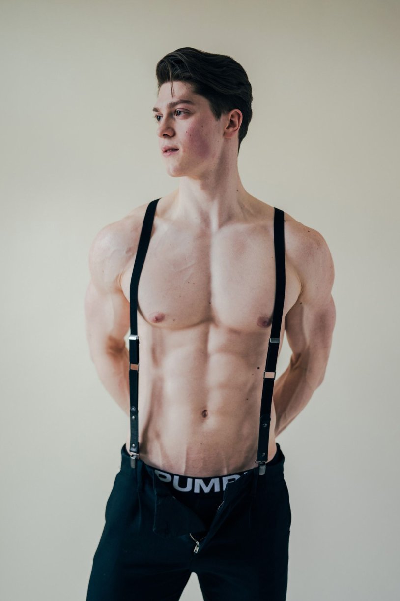 Guys in suspenders Aesthetics