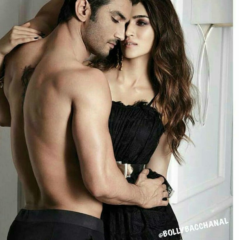 Sushant Singh and Kriti Sanon
