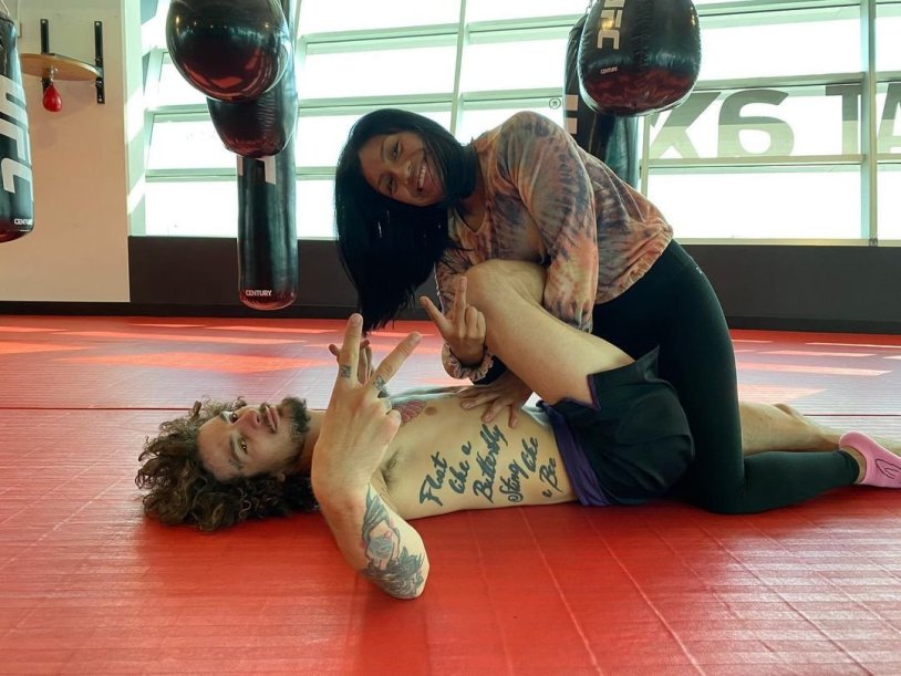 Sean on Mally with his wife Danny