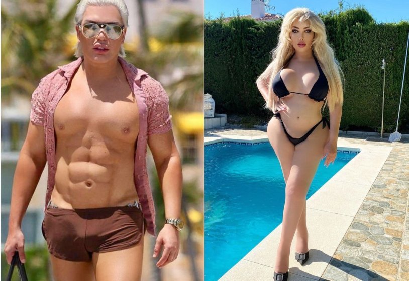 Living Ken Rodrigo in a swimsuit