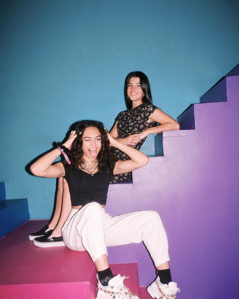 Avani Gregg with Charlie