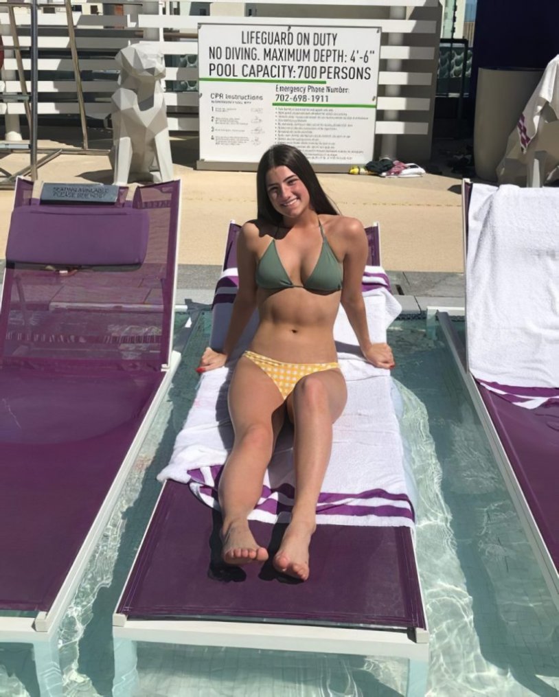 Charlie damelio in a swimsuit