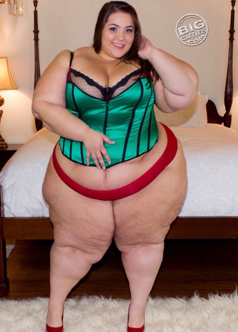 Women's tummy is plump