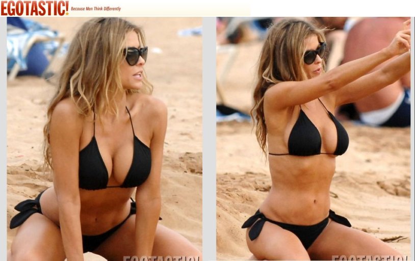 Carmen Electra in swimsuit 2021