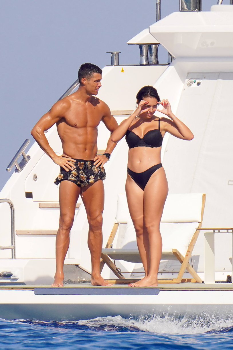 Cristiano Ronaldo and Georgina Rodriguez