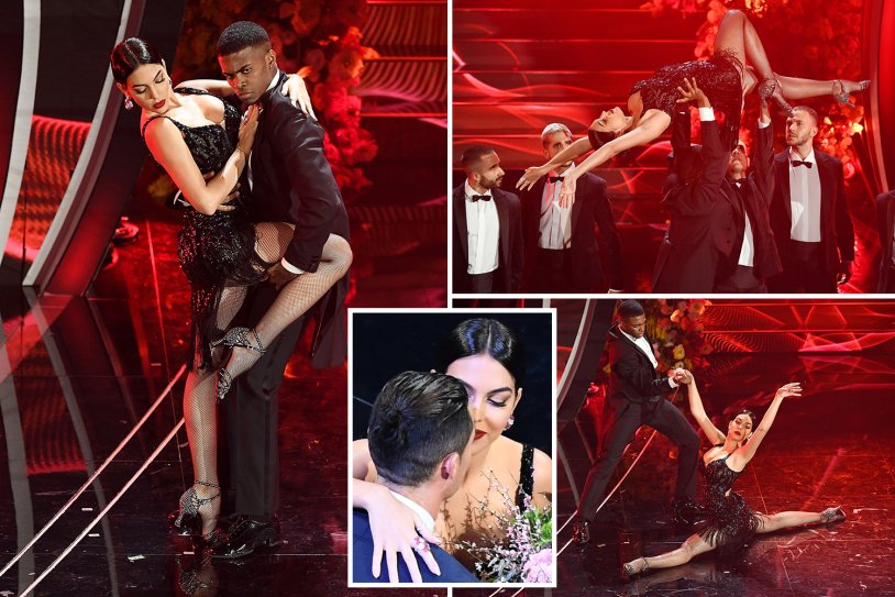 Georgina Rodriguez dancing