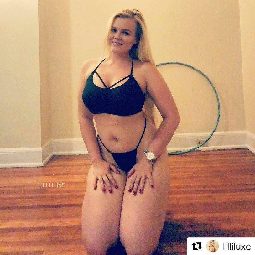 Lilli Lux behind the scenes