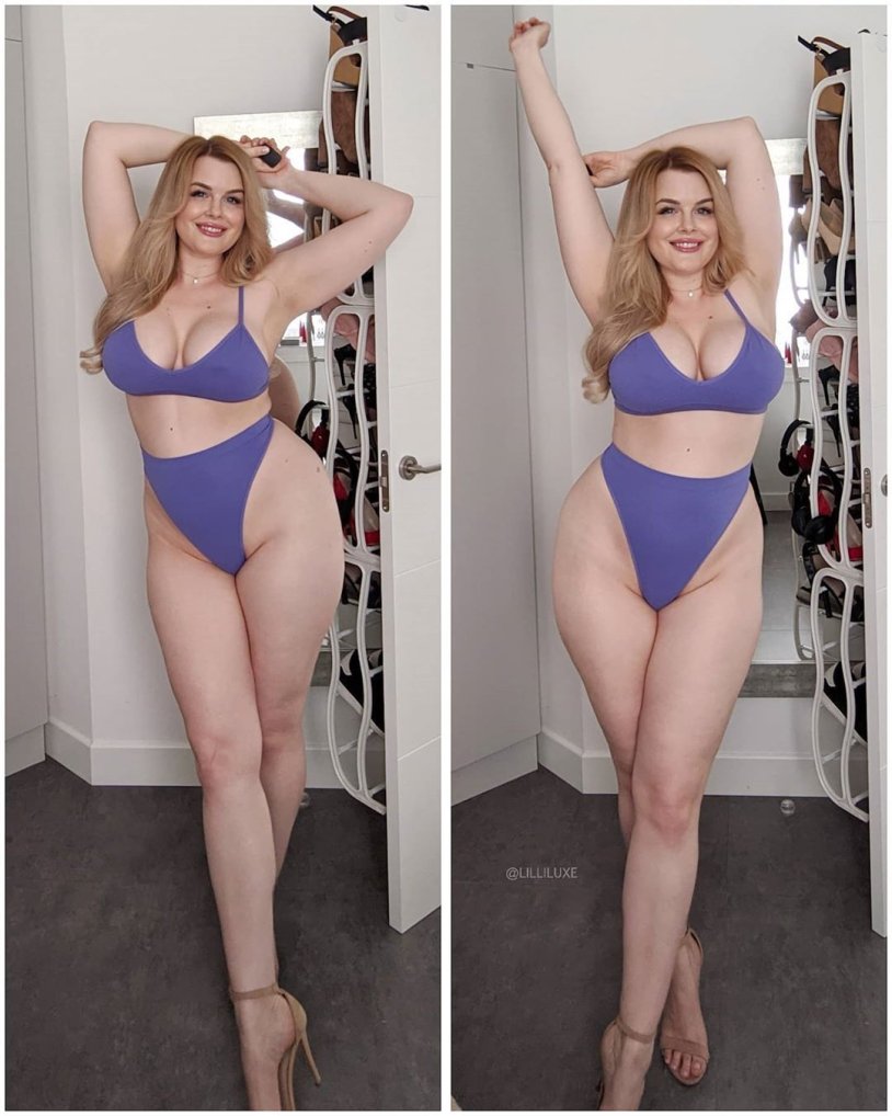 Lilli Luxe Plus-Size model