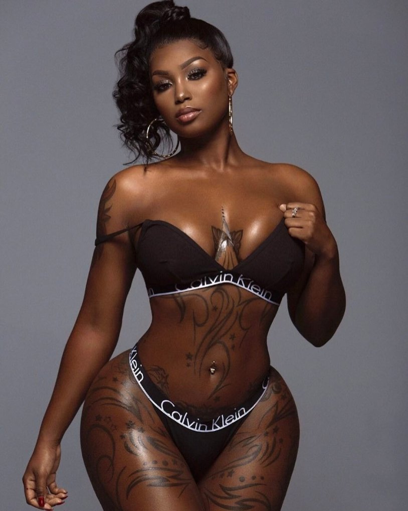 Ana Foxxx ebony bikini