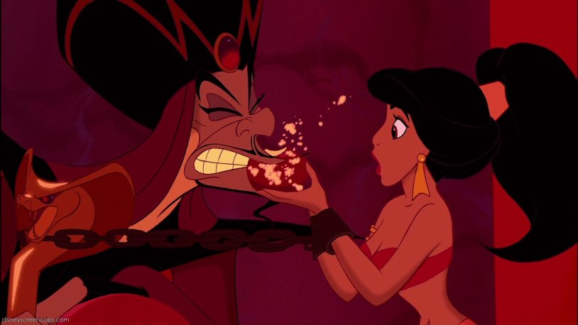 Princess Jasmine and Jafar