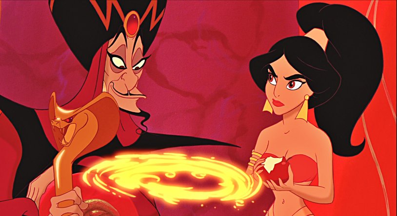 Aladdin 18 Jafar and Jasmine