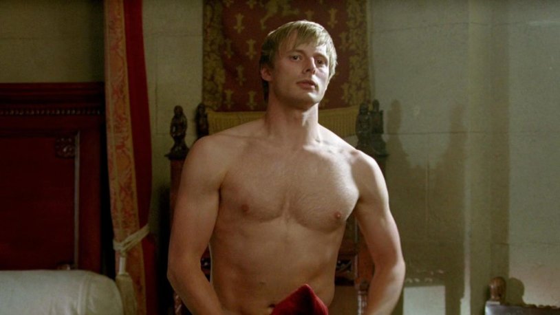 Bradley james shirtless