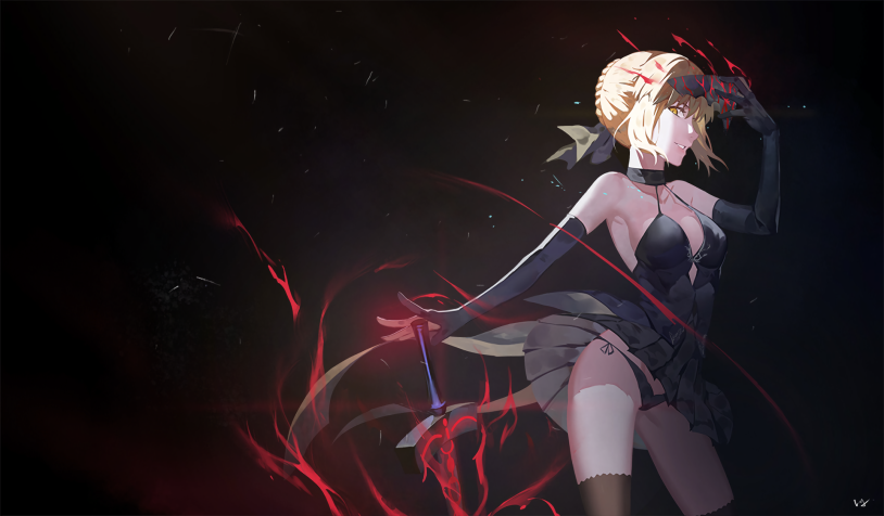 Fate dark saber