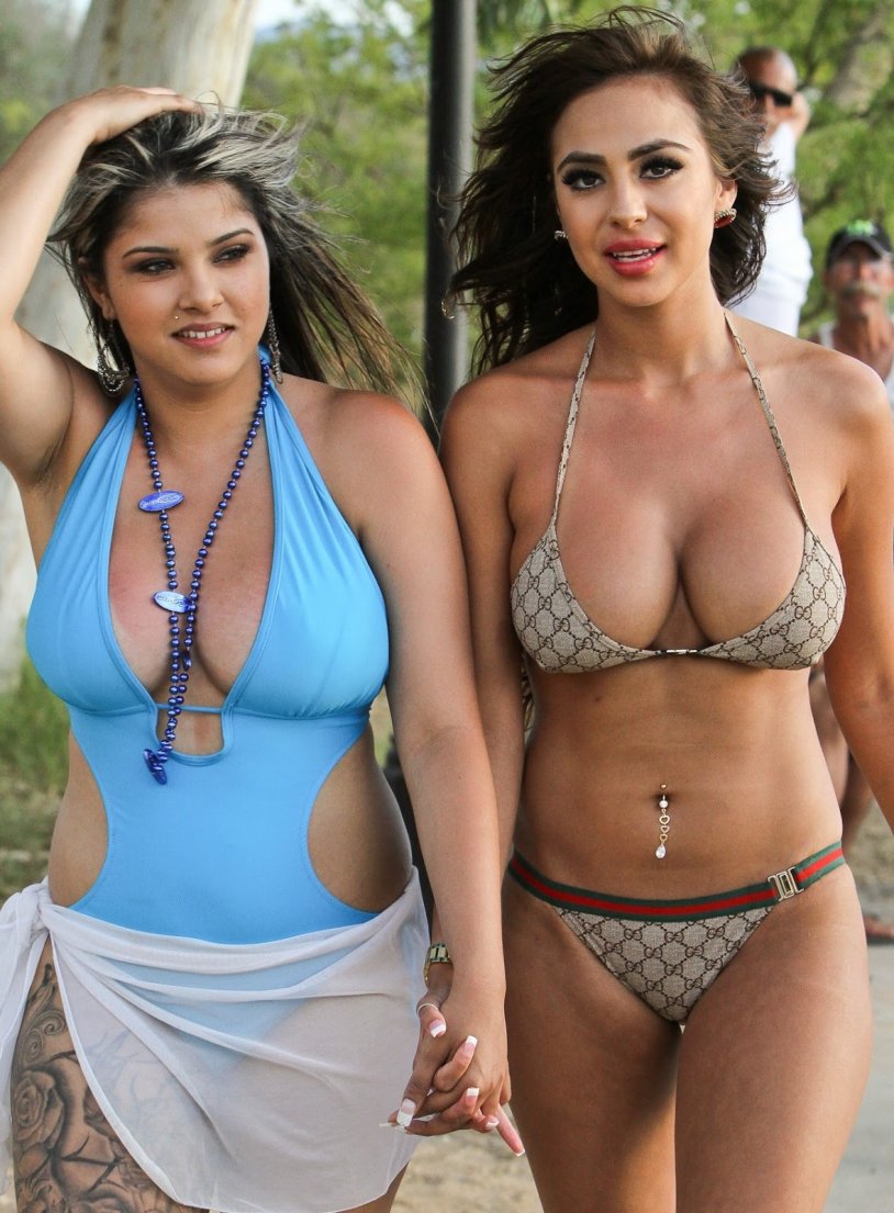 Big boobs in swimsuit 18