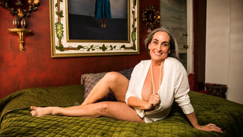 Beautiful naked aged women