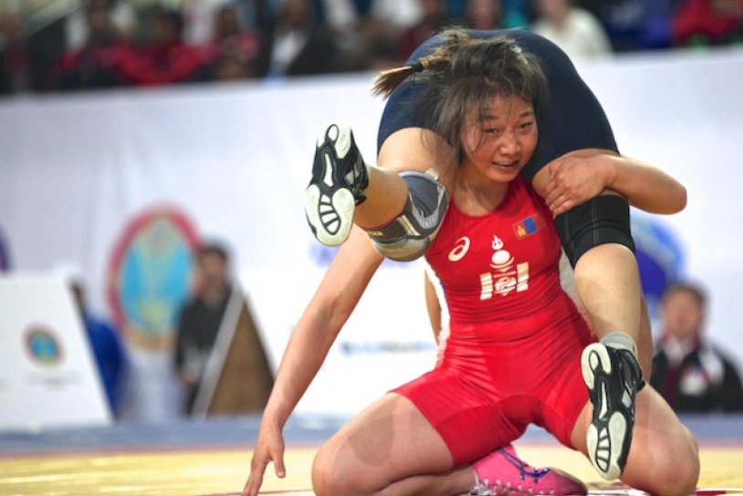 Modern Mongolian girls