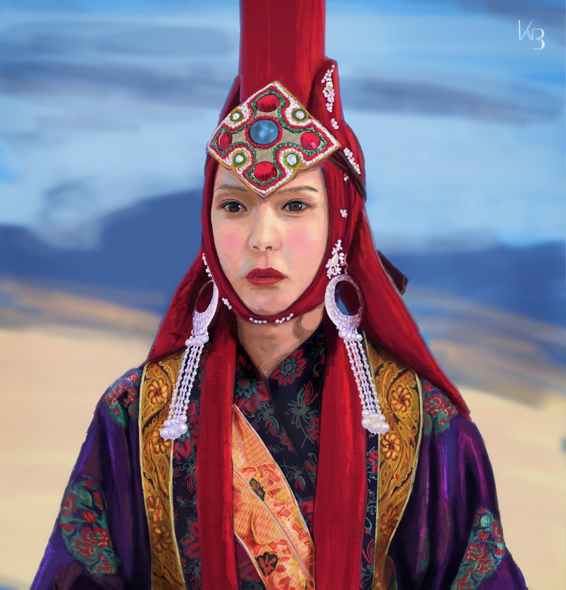 Mongolian Tatar princess