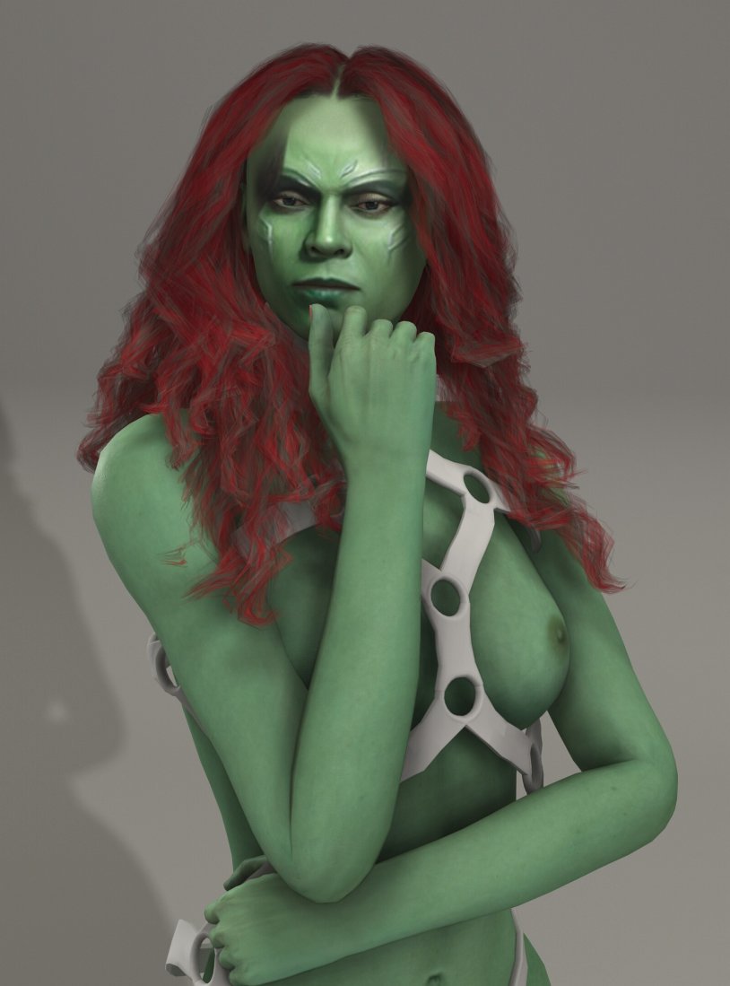 Gamora Marvel feet