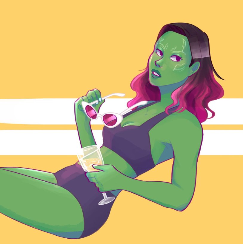 Guardians of the Galaxy Gamora 18