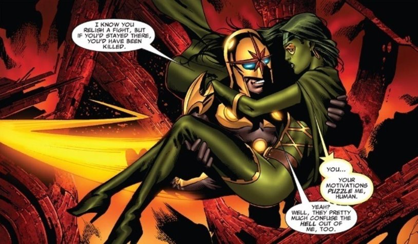 Comix Gamora Kiss