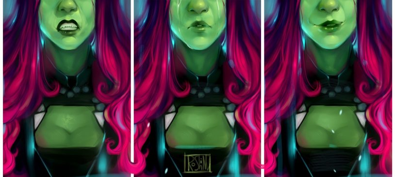 Gamora Marvel 18 and Mantis