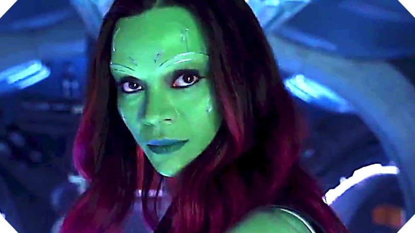 Zoe Saldana in Guardians of the Galaxy