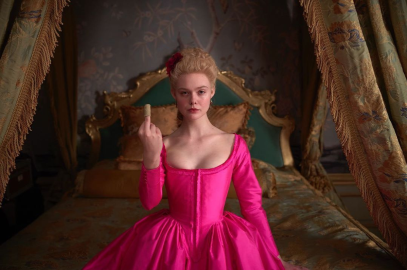 The series about Catherine 2 with Elle Fanning