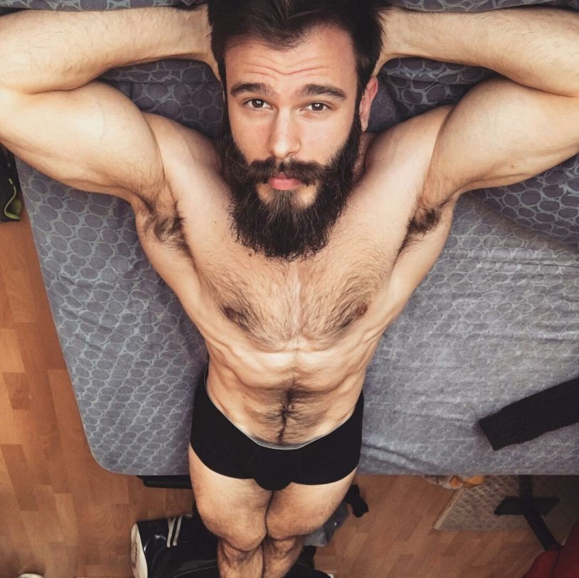 Killian Belliard with beard