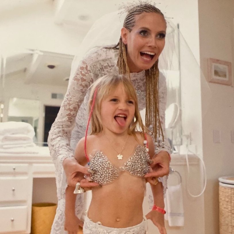 Heidi Klum's daughter of laziness 2020