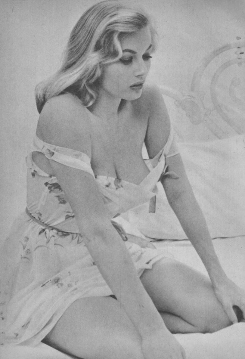 Anita Ekberg in her youth