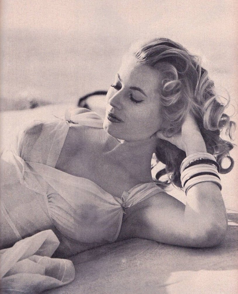 Swedish actress Anita Ekberg