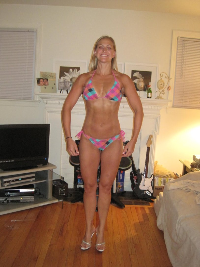 Naked wife in full growth