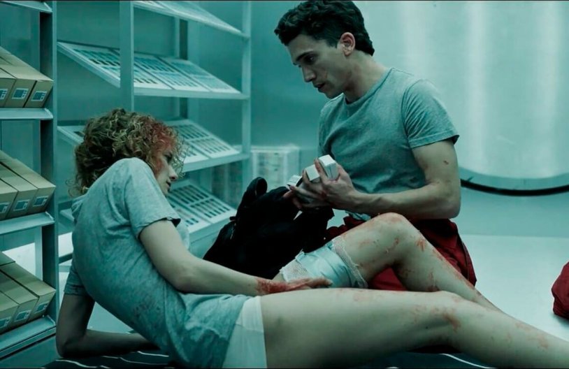 Paper House series Denver and Monica