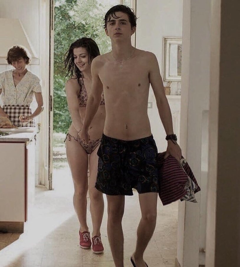 Timothée Chalamet Torso