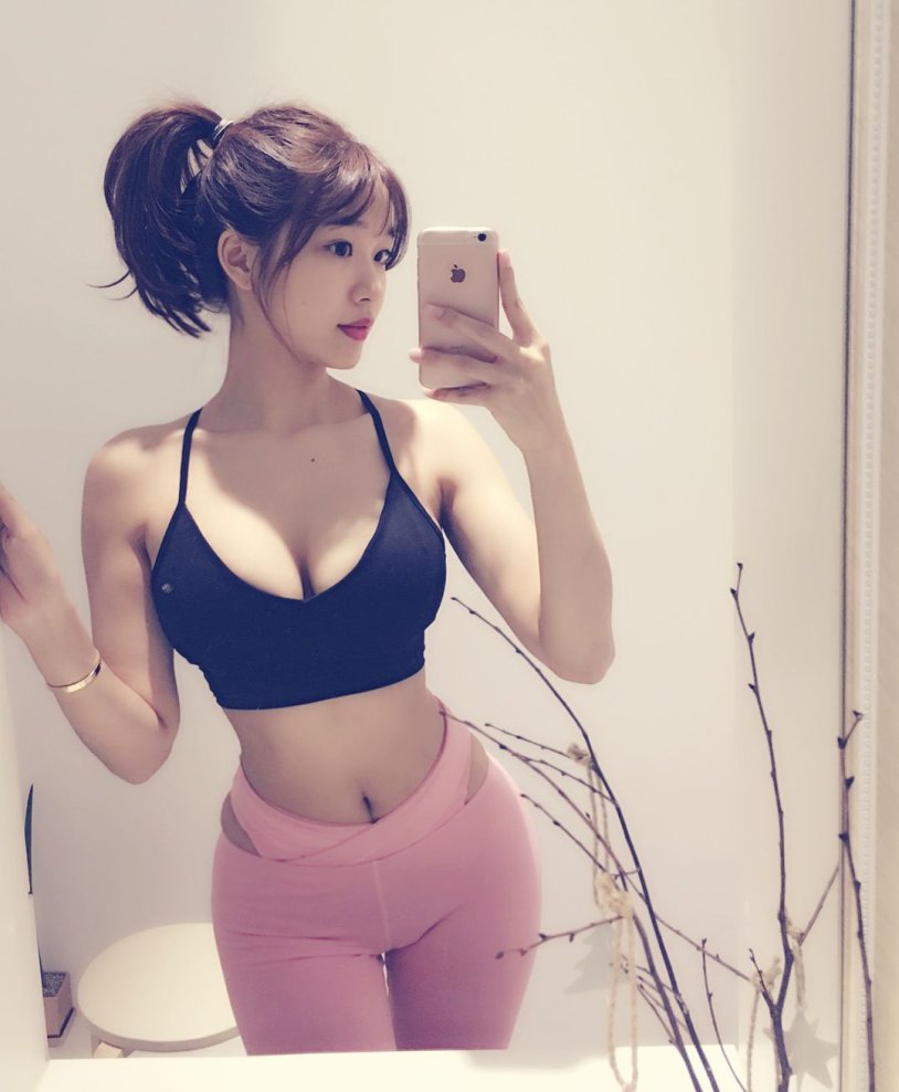 Japanese women in swimsuit with bol