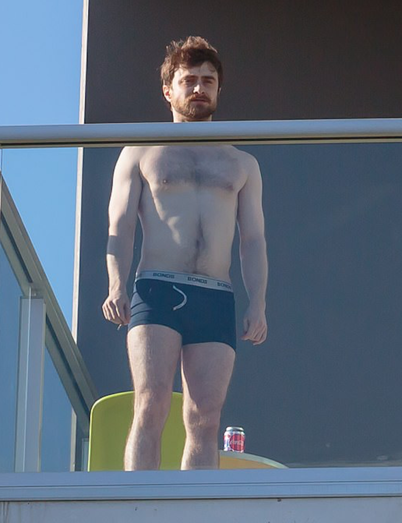 Daniel Radcliffe torso at 15