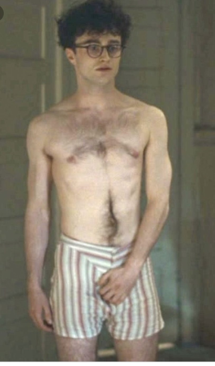 Daniel Radcliffe in shorts