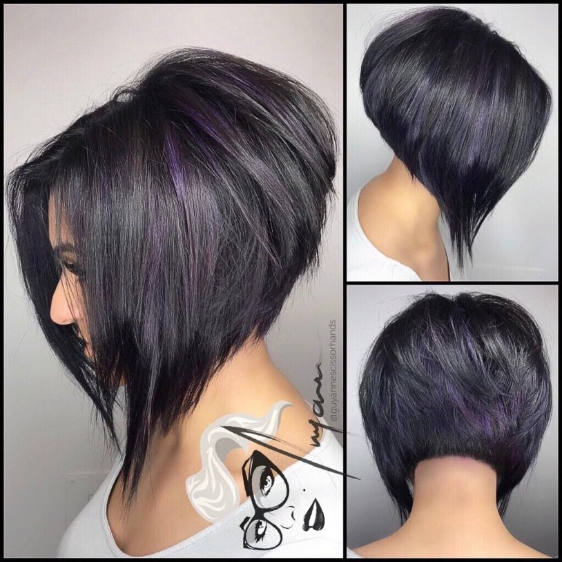 Bob haircut with lengthening
