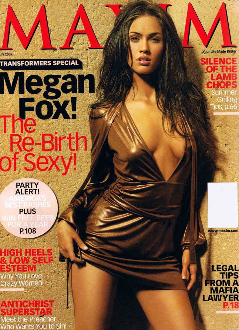 Magazine Maxim Megan Fox