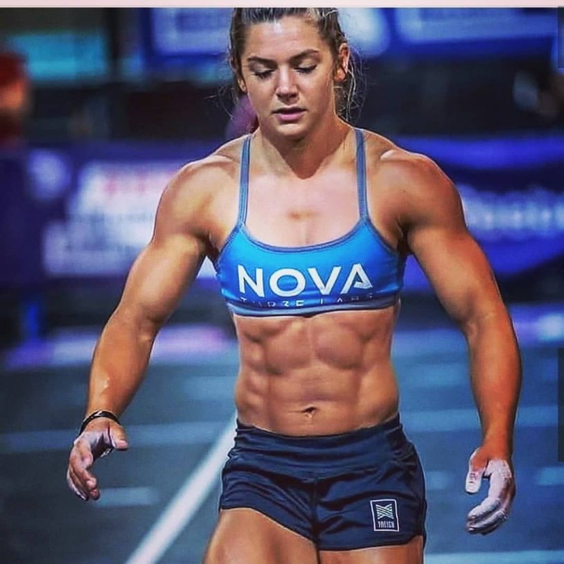 Beautiful girls athletes