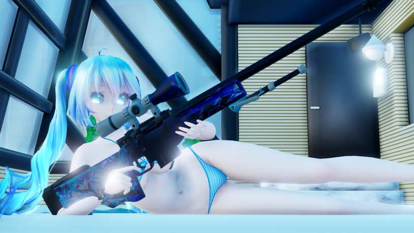 AWP CS go Hatsune Miku