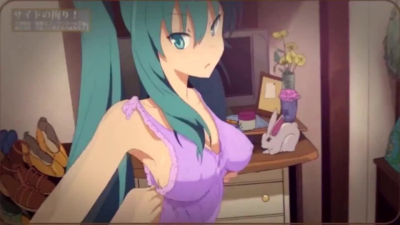 Hatsune Miku World is mine ecchi