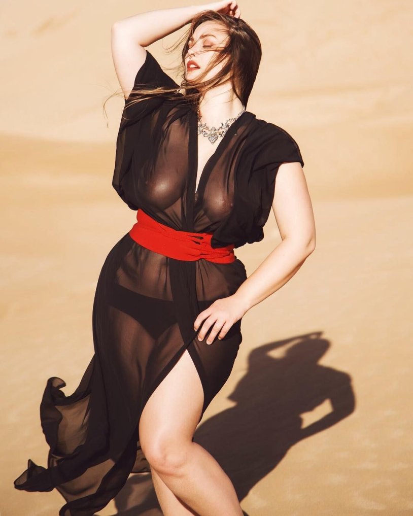 Klava Koka in Underwear Maxim