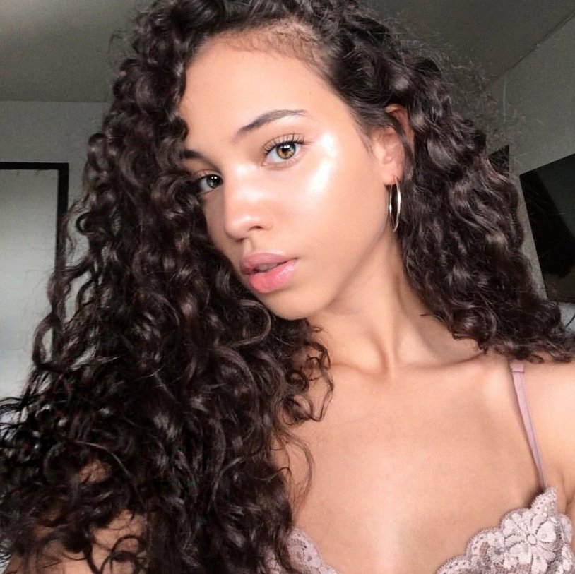 Mulattos with curly hair