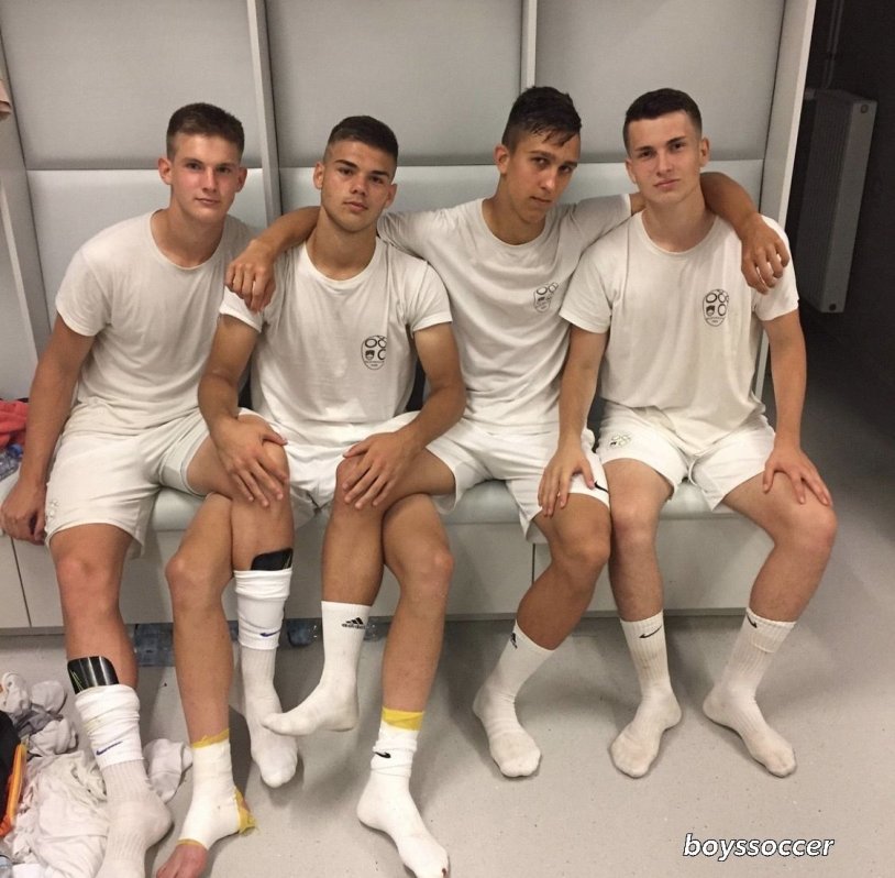 Stylish football players