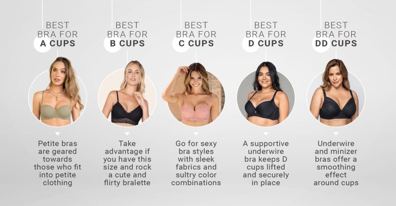Seamless bras