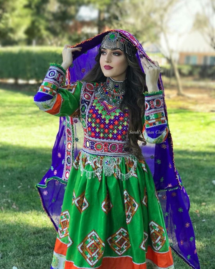Afghan girls dresses